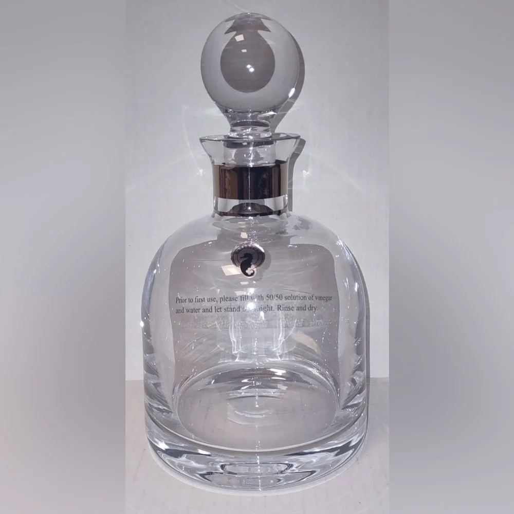Waterford Crystal Decanter with Round Stopper - Clear